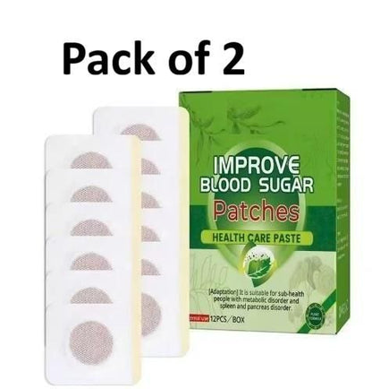 Diabetic Patches Lower Blood Glucose Treatment Sugar Balance Pack of 2 (20pcs)