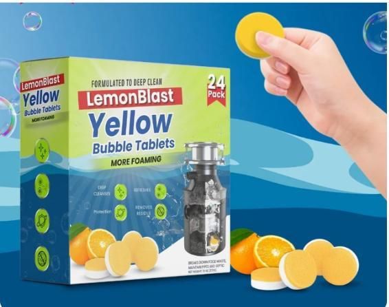 LemonBlast Yellow Bubble Tablets (Buy 1 Get 1 Free) (24 Pcs)