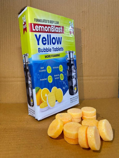 LemonBlast Yellow Bubble Tablets (Buy 1 Get 1 Free) (24 Pcs)